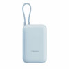 Внешний аккумулятор Xiaomi Power Bank With Cable USB-C 10000mAh Pocket Version Blue (P15ZM)